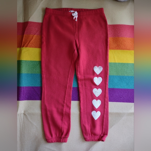 Grayson Threads L10/12 Heart Joggers - Picture 3 of 6